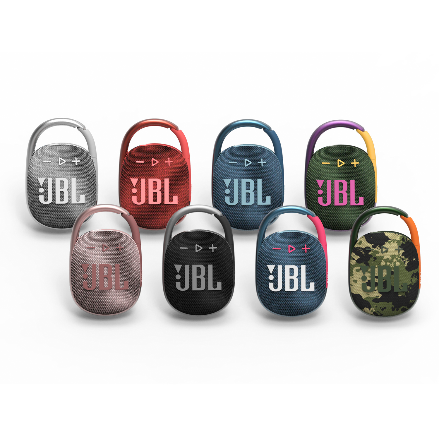 Loa JBL Clip 4 có đến 9 màu chọn lựa.