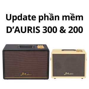 Update phần mềm của loa Acnos D'Auris 300 & D'Auris 200