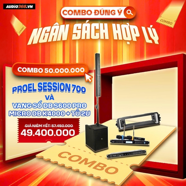 PROEL SESSION 700 & VANG, MIC