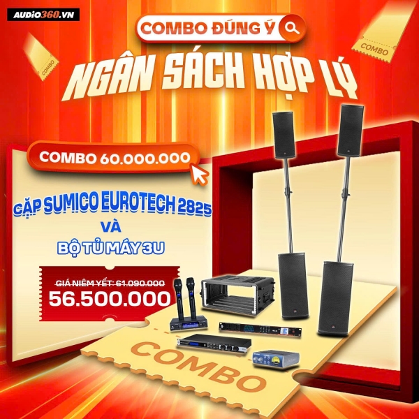 SUMICO 2825 & TỦ MÁY 3U
