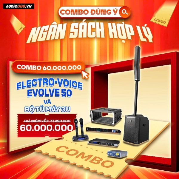 EV EVOLVE 50 & TỦ MÁY 3U