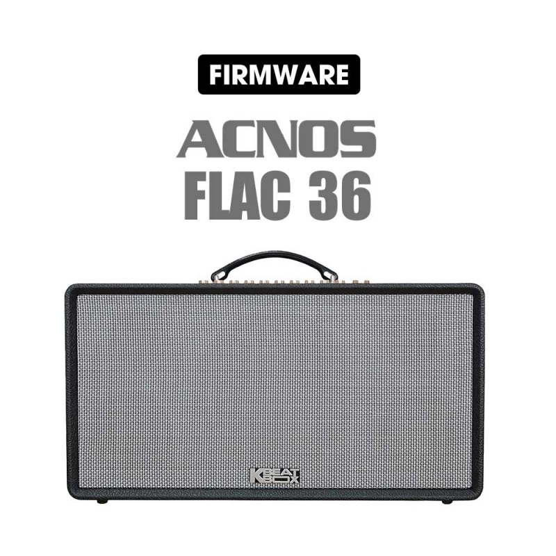 Phần mềm - Firmware Anos FLAC 36