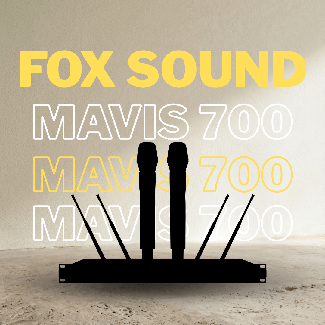 AUDIO360.VN SẮP RA MẮT MICRO FOX SOUND MAVIS 700 - MẪU MICRO KHÔNG DÂY MỚI TÍCH HỢP ECHO, REVERB VÀ CHỐNG HÚ DI TẦN