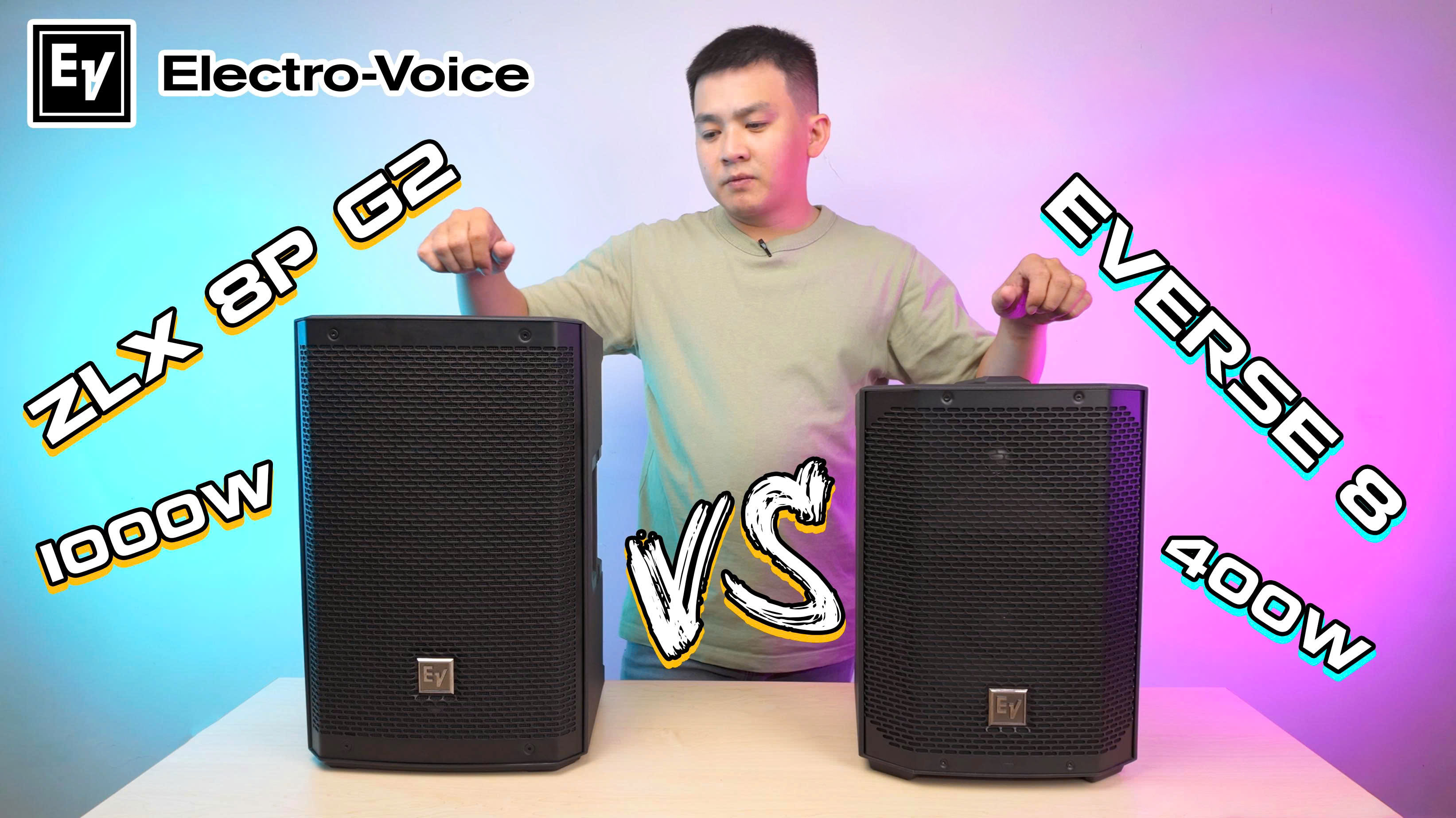 ELECTRO-VOICE ZLX-8P G2 VÀ EVERSE 8: ĐÂU LÀ LỰA CHỌN PHÙ HỢP CHO NHU CẦU CỦA BẠN?
